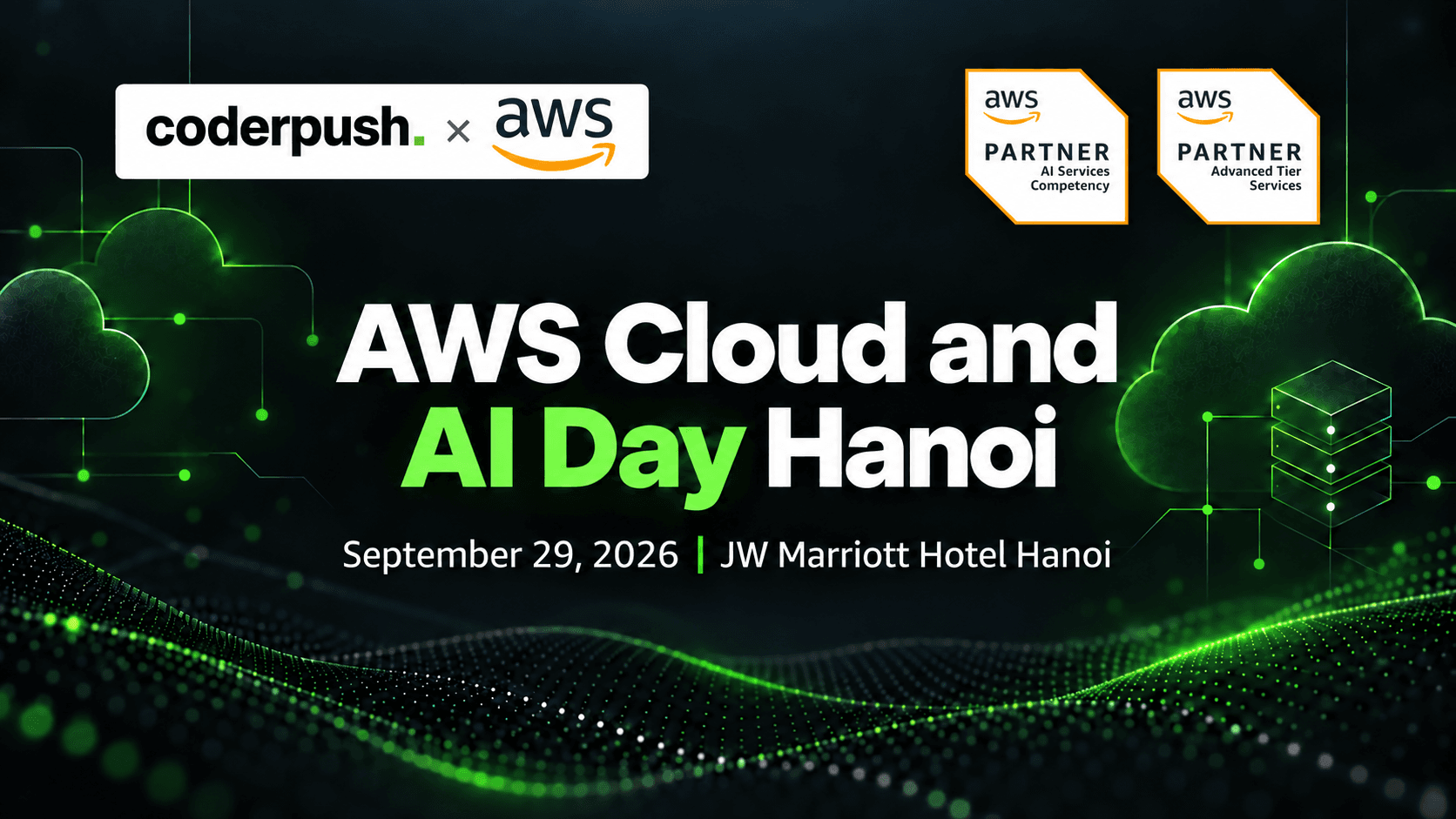 AWS Cloud and AI Day Hanoi on September 29, 2026 at JW Marriott Hotel Hanoi